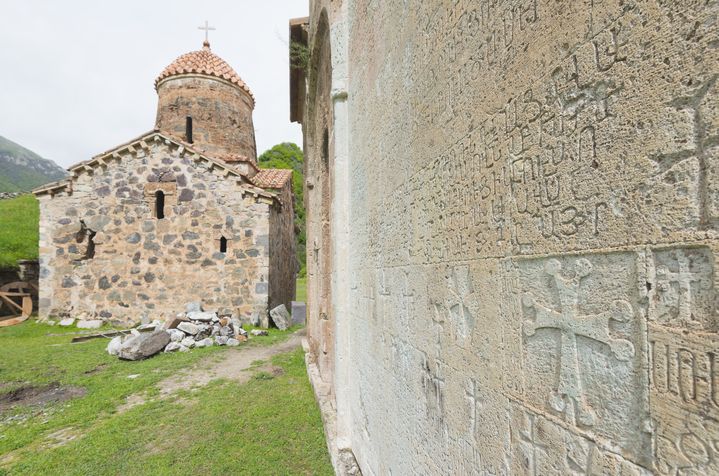 Monastère de Dadivank, enclave arménienne indépendante officiellement en Azerbaïdjan, dans le Haut-Karabakh (CHRISTIAN KOBER / ROBERT HARDING PREMIUM)