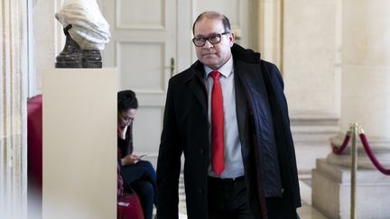 Le député David Lorion à l'Assemblée nationale, à Paris, en février 2019. (VINCENT ISORE / MAXPPP)