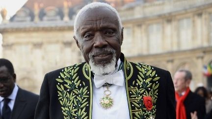 Ousmane Sow, nouveau membre de l'Académie des Beaux Arts, le 11 décembre 2013
