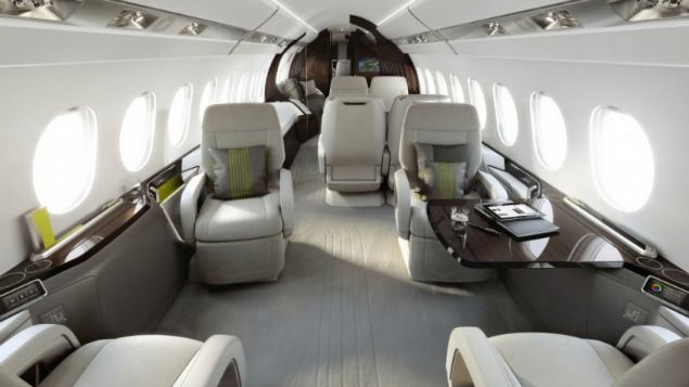 &nbsp; (La cabine du Falcon 5X © Dassault Aviation)