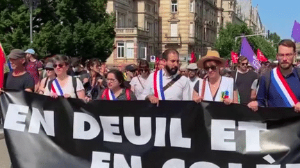 Mort de Nahel : une manifestation deuil et colère