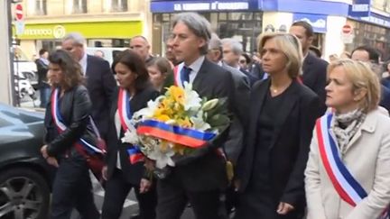 Attentat à Paris : les élus rendent hommage à Ronan, victime du terroriste