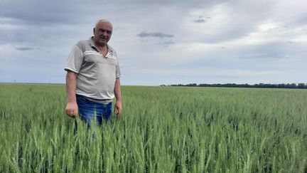 Comme de nombreux Ukrainiens, Volodymyr, producteur de céréales dans le sud du pays, confie espérer que&nbsp;"la raison va prendre le dessus et que l’on pourra arrêter ce désastre." (THIBAULT LEFEVRE / RADIOFRANCE)