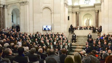 L'Académie française ici en 2016  lors de l'entrée d'Alain Finkielkraut dans l'institution.
 (EREZ LICHTFELD/SIPA)