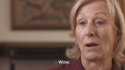 Martina Navratilova dans l'émission "Panorama" sur la BBC, le 19 mars 2018. (BBC)