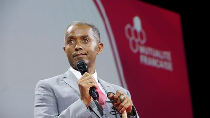 Éric Chenut, président de la Fédération nationale de la Mutualité française, le 7 septembre 2022. (VALLAURI NICOLAS / MAXPPP)