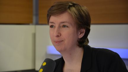 Caroline de Haas, féministe et cheffe d’entreprise. (JEAN-CHRISTOPHE BOURDILLAT / RADIO FRANCE)