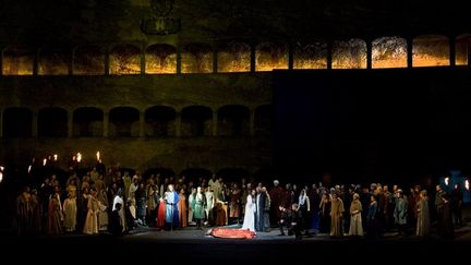 Une répétition de l'opéra "Macbeth" de Verdi (Peter Stein / Riccardo Muti) à Salzbourg, le 28 juillet 2011
 (Wildbild / AFP)