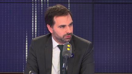 Laurent Saint-Martin, député LREM du Val-de-Marne, sur franceinfo le 2 novembre 2018. (FRANCEINFO / RADIOFRANCE)