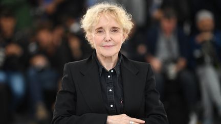 Claire Denis, lors de la 72e édition du Festival de Cannes en 2019. (LOIC VENANCE / AFP)