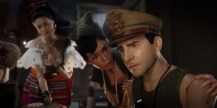 Janelle Monáe et Steve Carell dans "Bienvenue à Marwen" de Robert Zemeckis
 (Universal Pictures International France)