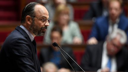 Le Premier ministre Edouard Philippe, à l'Assemblée nationale, à Paris, le 12 juin 2019. (ALAIN JOCARD / AFP)