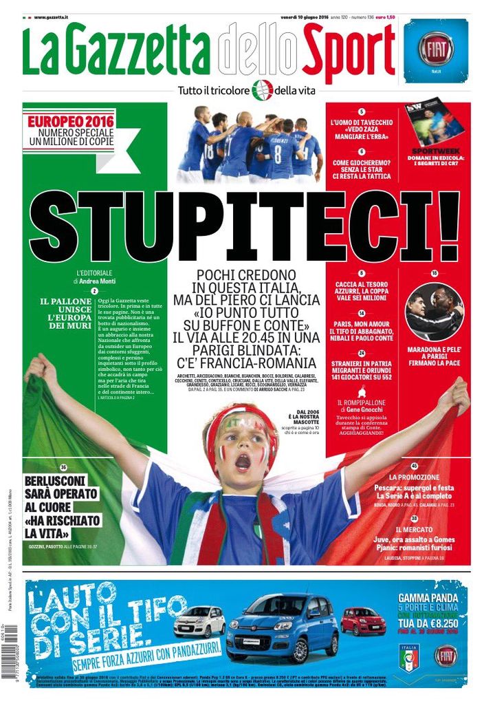 &nbsp; (GAZZETTA DELLO SPORT)