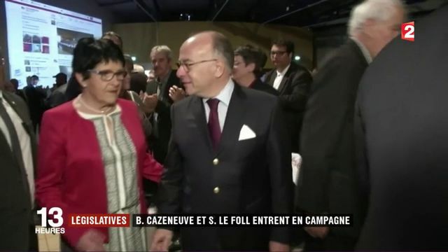 Législatives : B. Cazeneuve Et S. Le Foll Entrent En Campagne