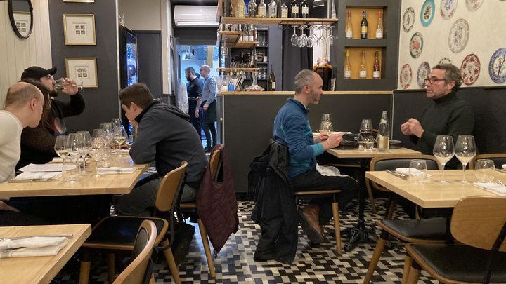 "L'idée Hall", une belle adresse de bistrot gastronomique à Tours. (INGRID POHU / RADIO FRANCE)