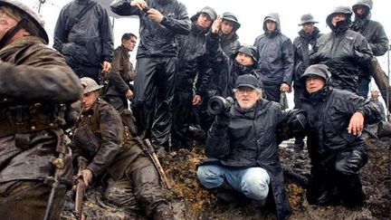 Steven Spielberg sur le tournage de &quot;Cheval de guerre&quot;
 (Walt Disney Studios Motion Pictures France)