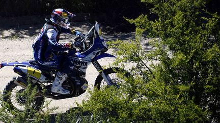 Cyril Despres (Yamaha) sur le Dakar 2014 (FRANCK FIFE / AFP)