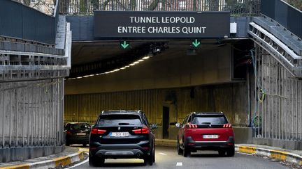 Le tunnel Leopold II va bientôt être renommé Annie Cordy. (JOHN THYS / AFP)