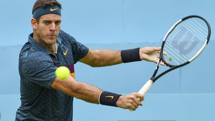 Juan Martin Del Potro lors du Tournoi du Queen's, le 19 juin 2019.  (ALBERTO PEZZALI / NURPHOTO)