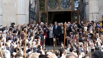 Le président de la Catalogne, devant la justice avec une foule de 3 000 sympathisants