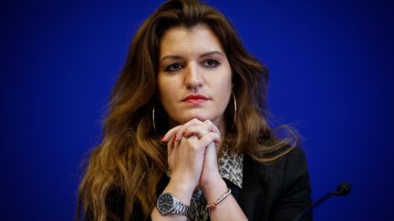 Marlène Schiappa,&nbsp;secrétaire d'État à l'Égalité femmes-hommes, le 14 février 2020 à Paris. (THOMAS PADILLA / MAXPPP)