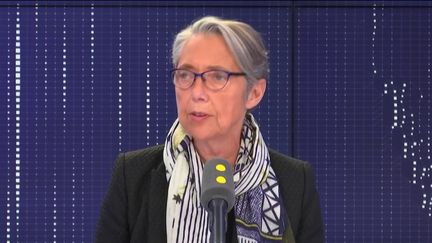 Elisabeth Borne, la ministre de la Transition écologique et solidaire, sur franceinfo mercredi 12 février. (FRANCEINFO / RADIOFRANCE)