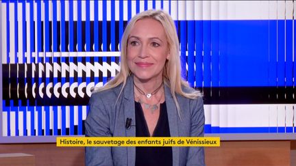 L'historienne Valérie Portheret (FRANCEINFO)