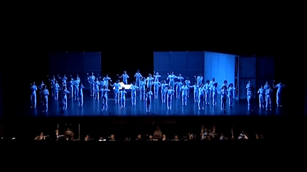 Les jeunes danseurs sont issus d'écoles de danse de la région aixoise.
 (France 3)