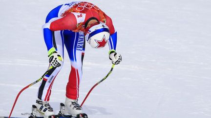 Le skieur français Adrien Theaux