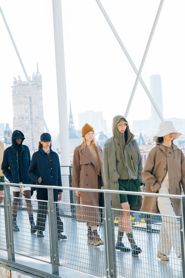 Défilé Aigle printemps-été 2023 à la Paris Fashion Week, le 4 octobre 2022 (Alexandre Faraci)