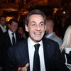 L'ancien pr&eacute;sident de la R&eacute;publique, Nicolas Sarkozy, arrive au concert de sa femme, Carla Bruni, le 6 d&eacute;cembre 2013 au casino de Monte-Carlo. (MAXPPP)