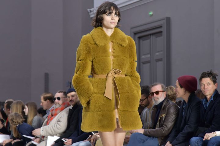 Chloé automne-hiver 2017-18, à Paris, février 2017.
 ( Swan Gallet/WWD/Shutter/SIPA)