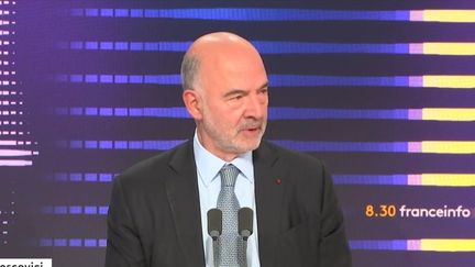 Pierre Moscovi, premier président de la Cour des comptes, invité de franceinfo le 11 octobre 2024. (FRANCEINFO / RADIO FRANCE)