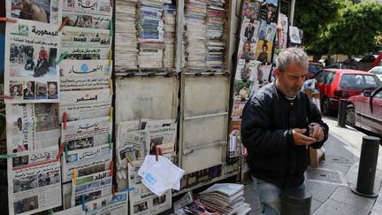 La presse est en crise au Liban, la référence de la presse arabe. (Joseph Eid/AFP)