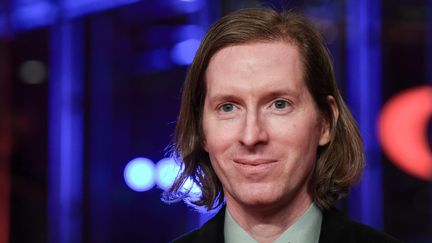 Wes Anderson pendant la 68ème Berlinale, ouverte par son film, "l'Île aux chiens".  
 (Jens Kalaene/dpa/picture-alliance/Newscom/MaxPPP)