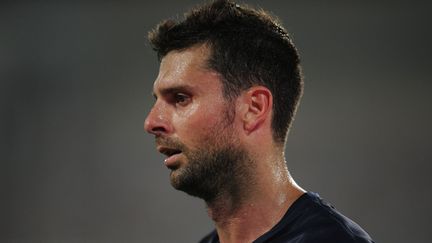 &nbsp; (Le joueur du PSG Thiago Motta souffre d'une "fracture du nez", a indiqué le club dans un communiqué. © Maxppp)