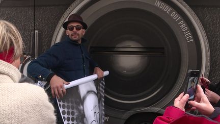 L'artiste JR tire le portrait des Lyonnais (France 3 Rhône-Alpes)