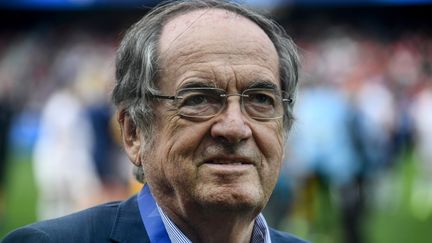 Le président de la Fédération française de football, Noël Le Graët, lors de la finale du Trophée des Championnes à Guingamp (Côtes-d'Armort), le 21 septembre 2019. (FRED TANNEAU / AFP)