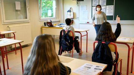 Une classe de 5e à Gerzat (Puy-de-Dôme). Photo d'illustration.
 (R?MI DUGNE / MAXPPP)