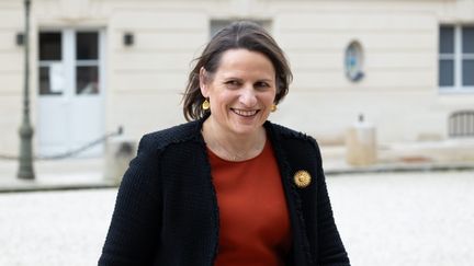 Valérie Rabault, députée sortante (NFP) de la première circonscription du Tarn-et-Garonne, le 6 mars 2024 à Paris. (ALEXIS SCIARD / MAXPPP)