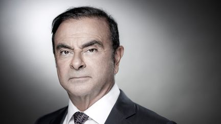 Carlos Ghosn, photographié le 12 septembre 2018 dans les locaux de Renault, à Boulogne-Billancourt (Hauts-de-Seine). (JOEL SAGET / AFP)