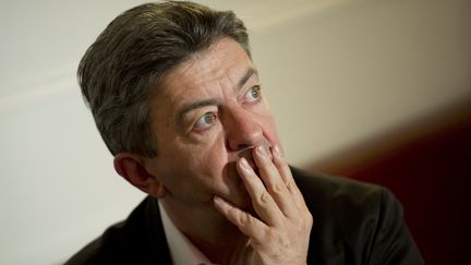 Jean-Luc M&eacute;lenchon le 26 juin 2013 &nbsp;&agrave; Paris.&nbsp; (LCHAM / SIPA)