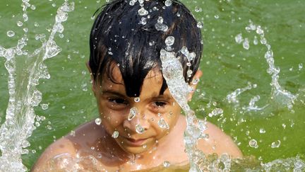 New Delhi (Inde), 43&deg;C, le 2 juillet 2012. (ANANYA SINGH / THE TIMES OF INDIA / AFP)