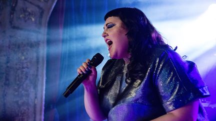 Beth Ditto sort son premier album solo, "Fake Sugar". (DAFYDD OWEN / MAXPPP)