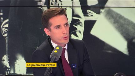 Le député LREM de la Haute-Vienne, Jean-Baptiste Djebbari, invité du 19h20 politique de franceinfo.&nbsp; (FRANCEINFO / RADIOFRANCE)