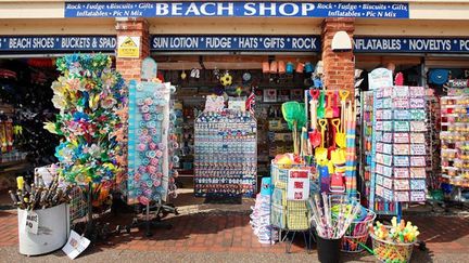 Thème « Seaside »: hors du temps, scènes de bords de mer colorées et (a)typiques des plages d’Eastbourne. 
 (David Bebber)