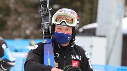 Julien Lizeroux pointe un manque de respect envers les skieurs et les skieuses après les courses à Zagreb. (PIERRE TEYSSOT / MAXPPP)