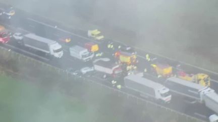 Loire : un carambolage mortel sur l'autoroute A72 (France 3)