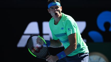 Le joueur canadien Milos Raonic (SAEED KHAN / AFP)