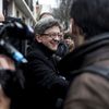 Le candidat à l'élection présidentielle, Jean-Luc Mélenchon, le 14 janvier 2017 à Paris. (ROMAIN BEURRIER / REA)